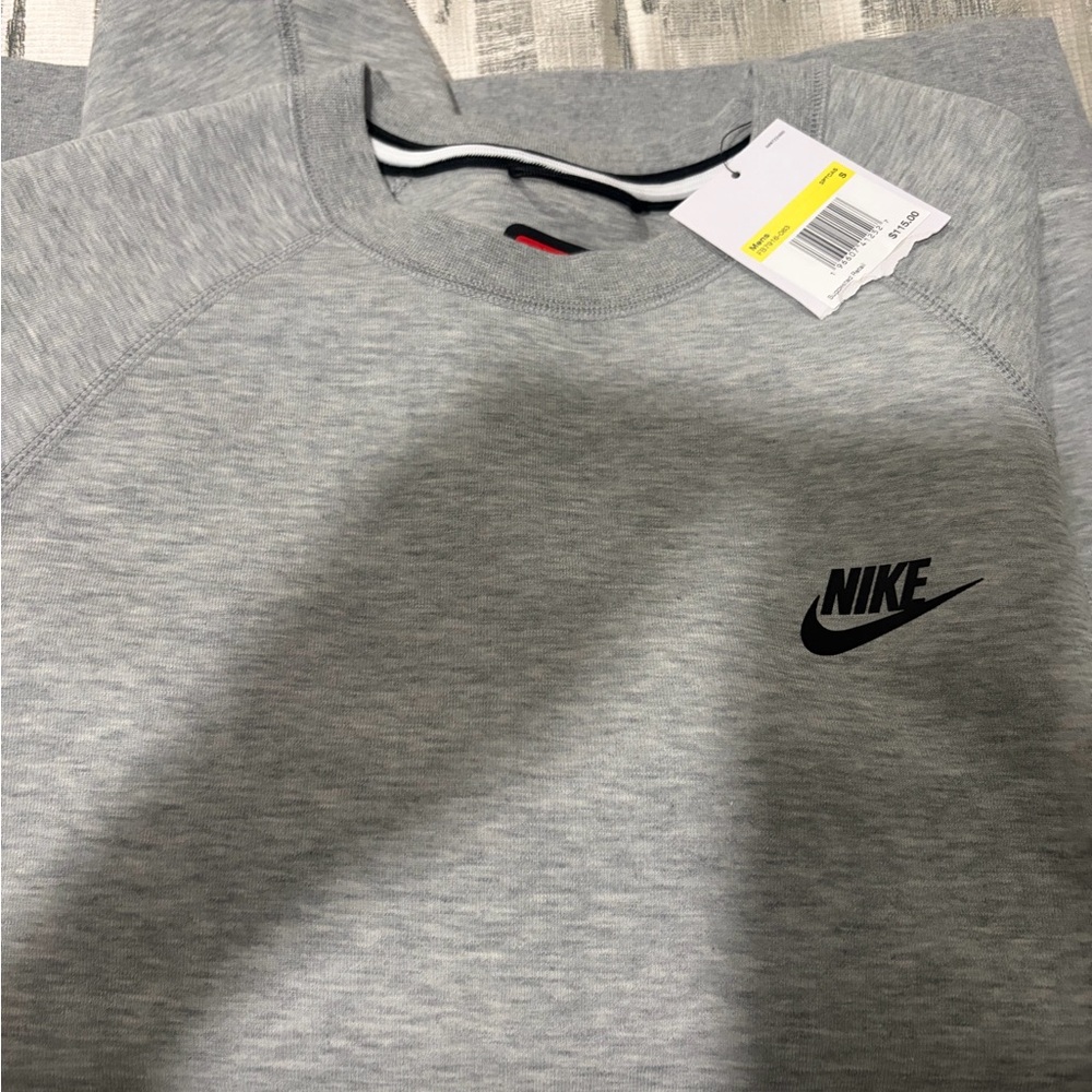 Nike Tech Light Grey  Crewneck